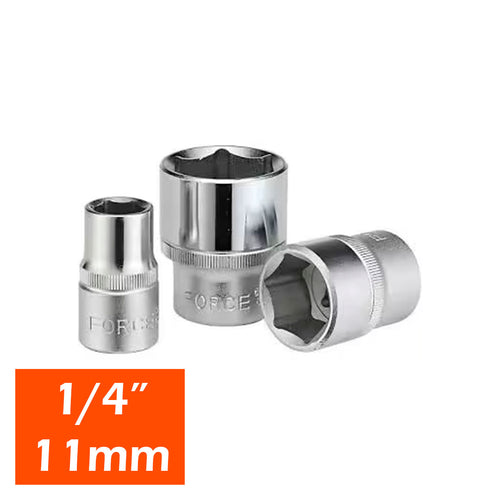 Dado Hexagonal 11mm 1/4 Cuadrante Force